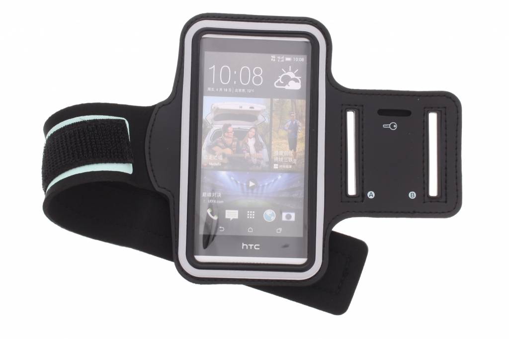 Image of Zwart sportarmband voor de HTC Desire 610