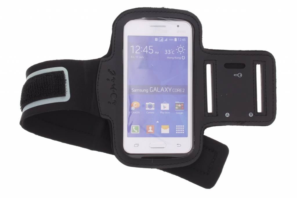 Image of Zwarte sportarmband voor de Samsung Galaxy Core 2