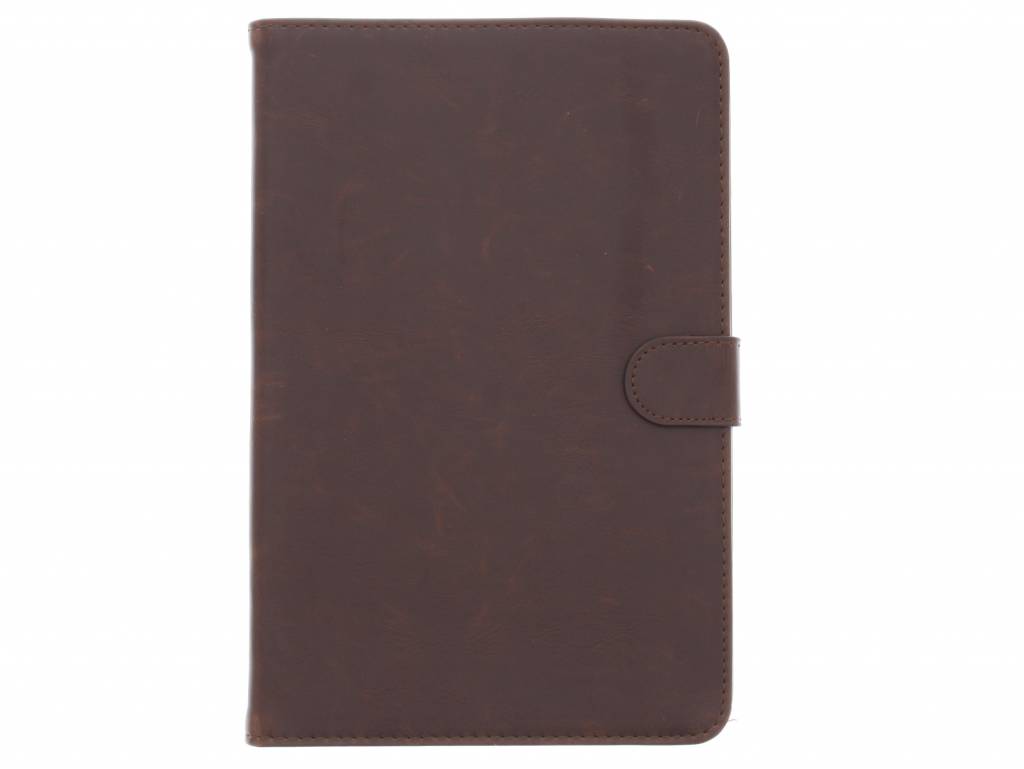 Image of Donkerbruine luxe leder tablethoes voor de Samsung Galaxy Tab A 8.0