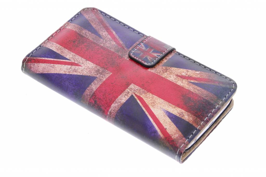 Image of Britse vlag design booktype hoes voor de Samsung Galaxy S6 Edge