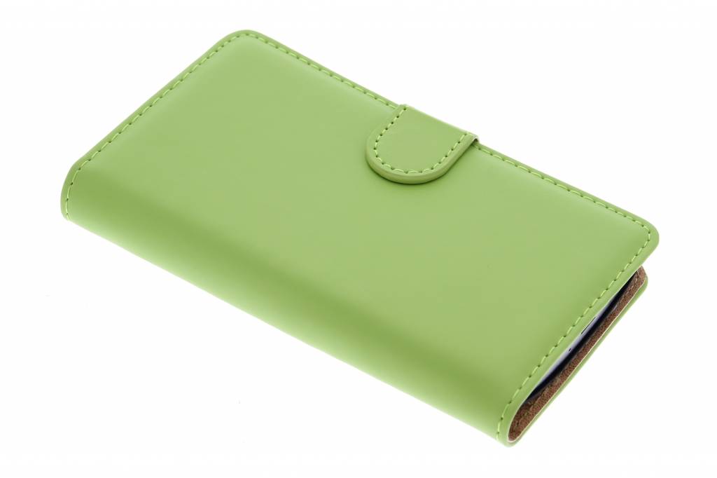 Image of Luxe Book Case voor de LG Leon - Groen