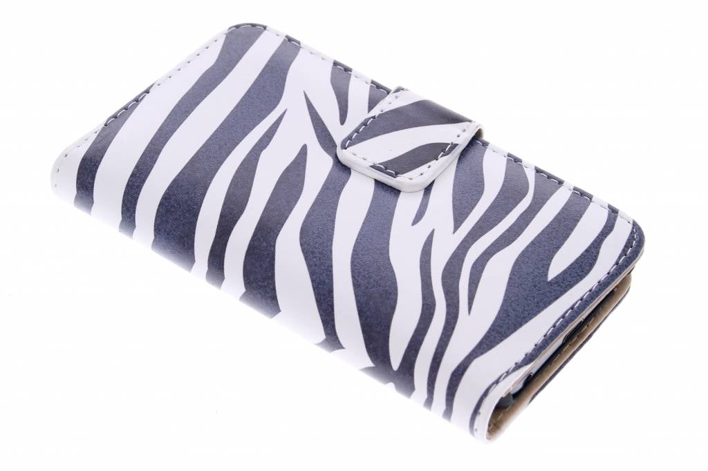 Image of Zebra design booktype hoes voor de iPod Touch 5g / 6