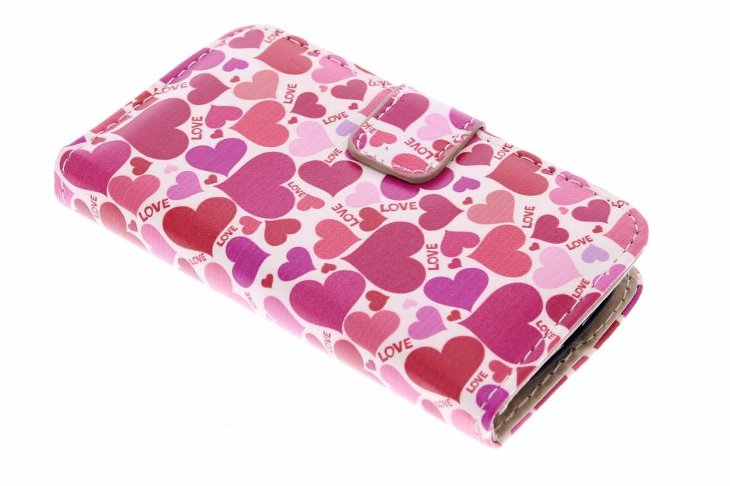 Image of Love design booktype hoes voor de Samsung Galaxy S3 Mini