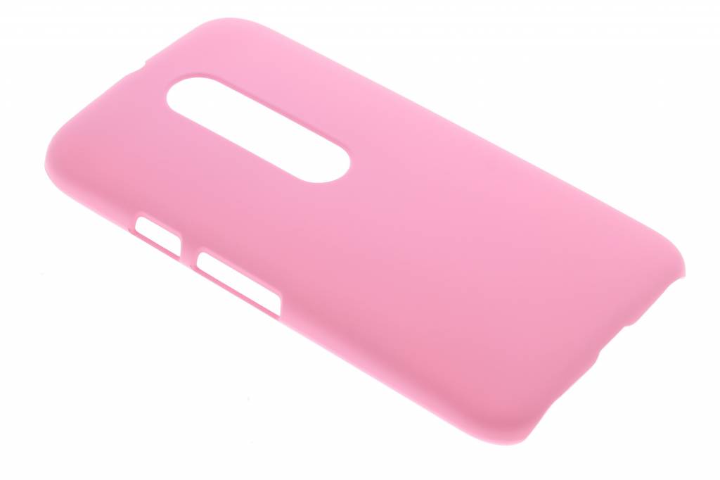 Image of Roze effen hardcase hoesje voor de Motorola Moto G 3rd Gen