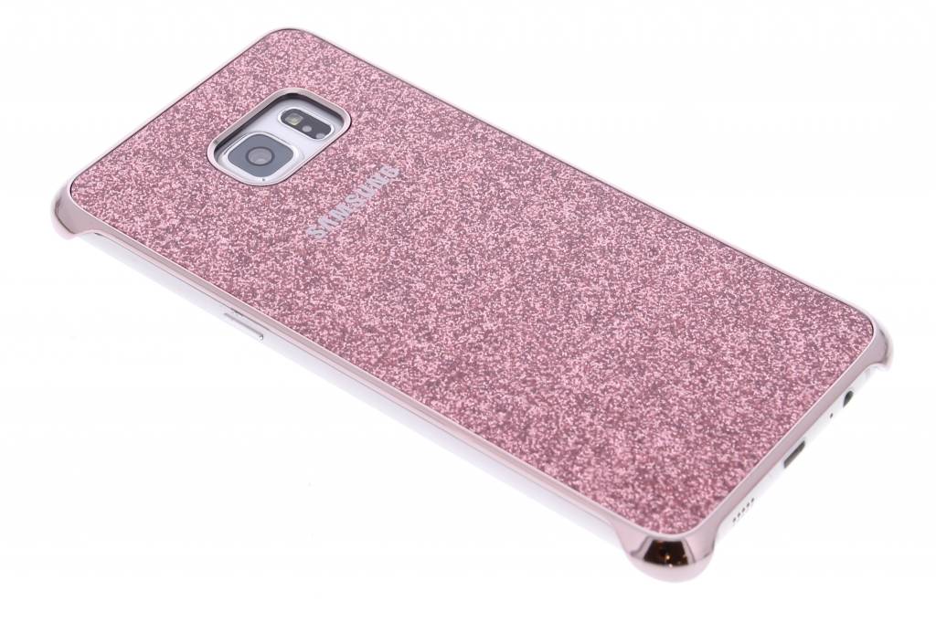 Image of originele Glitter Cover voor de Galaxy S6 Edge Plus - Roze