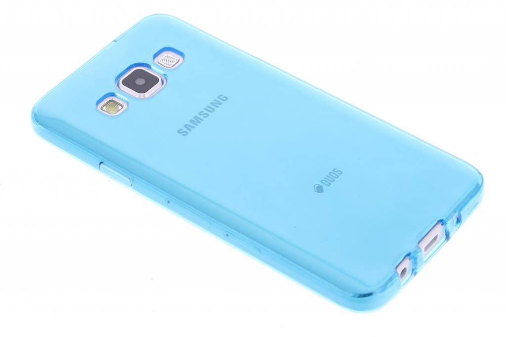 Image of Turquoise transparante gel case voor de Samsung Galaxy A3