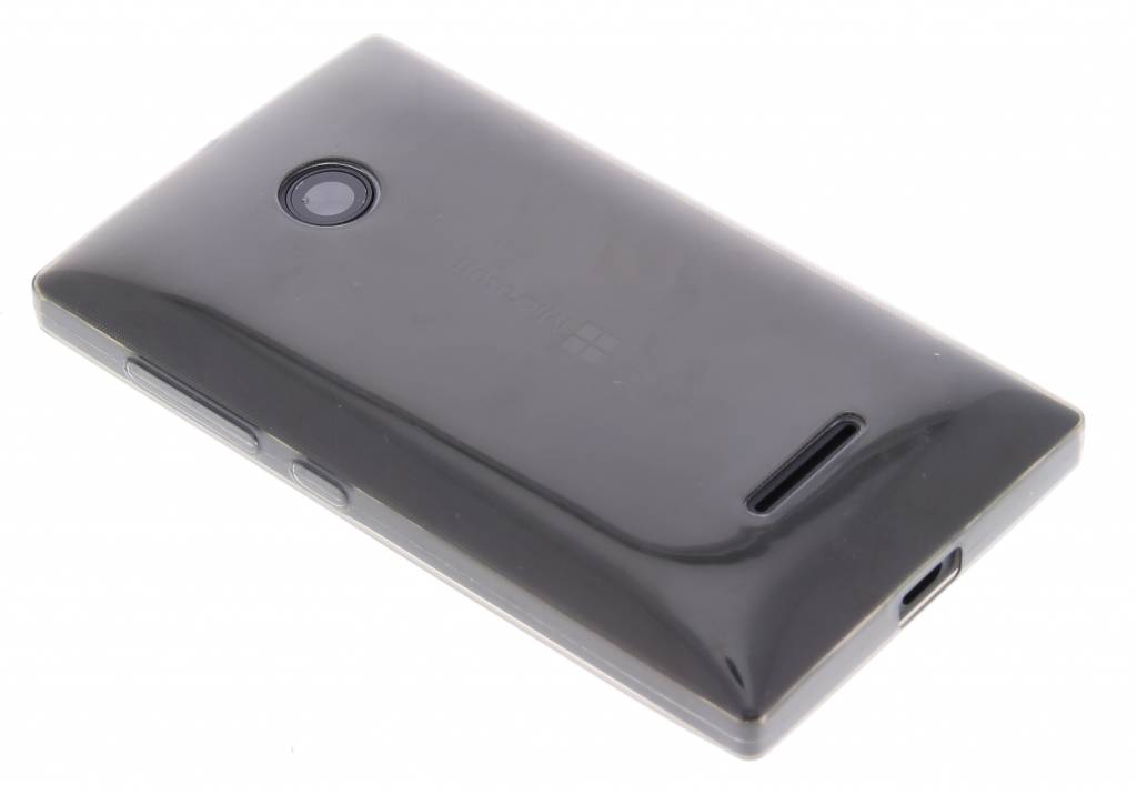 Image of Grijs ultra thin transparant TPU hoesje voor de Microsoft Lumia 435