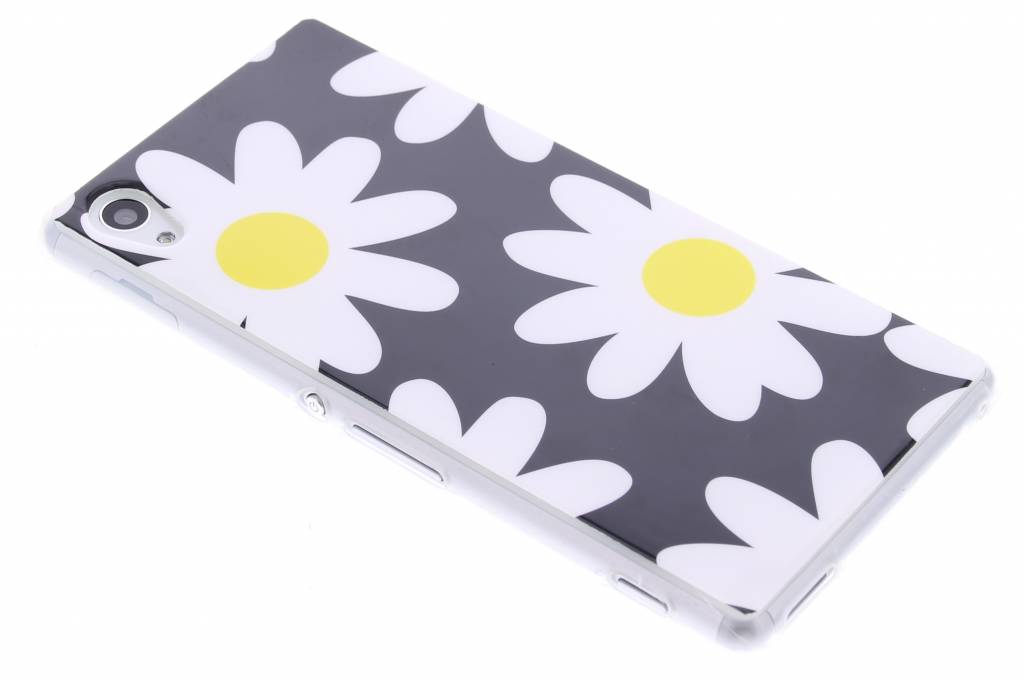 Image of Bloemen design TPU siliconen hoesje voor de Sony Xperia M4 Aqua