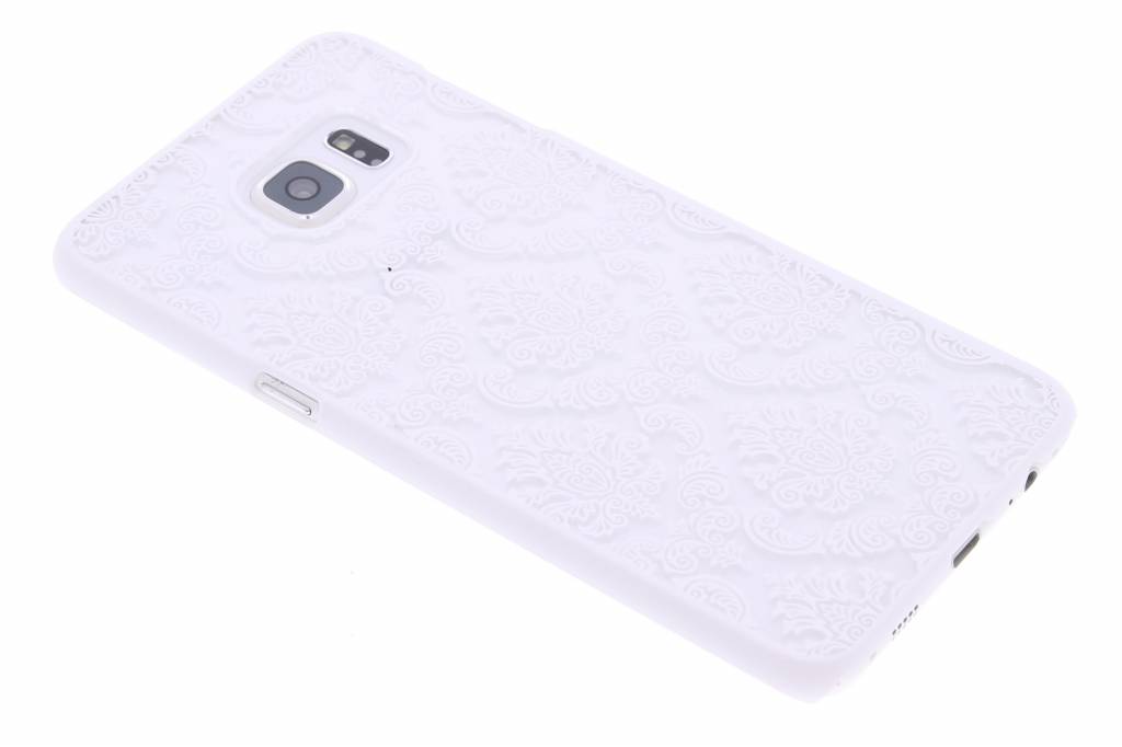 Image of Wit barok mat hardcase hoesje voor de Samsung Galaxy S6 Edge Plus