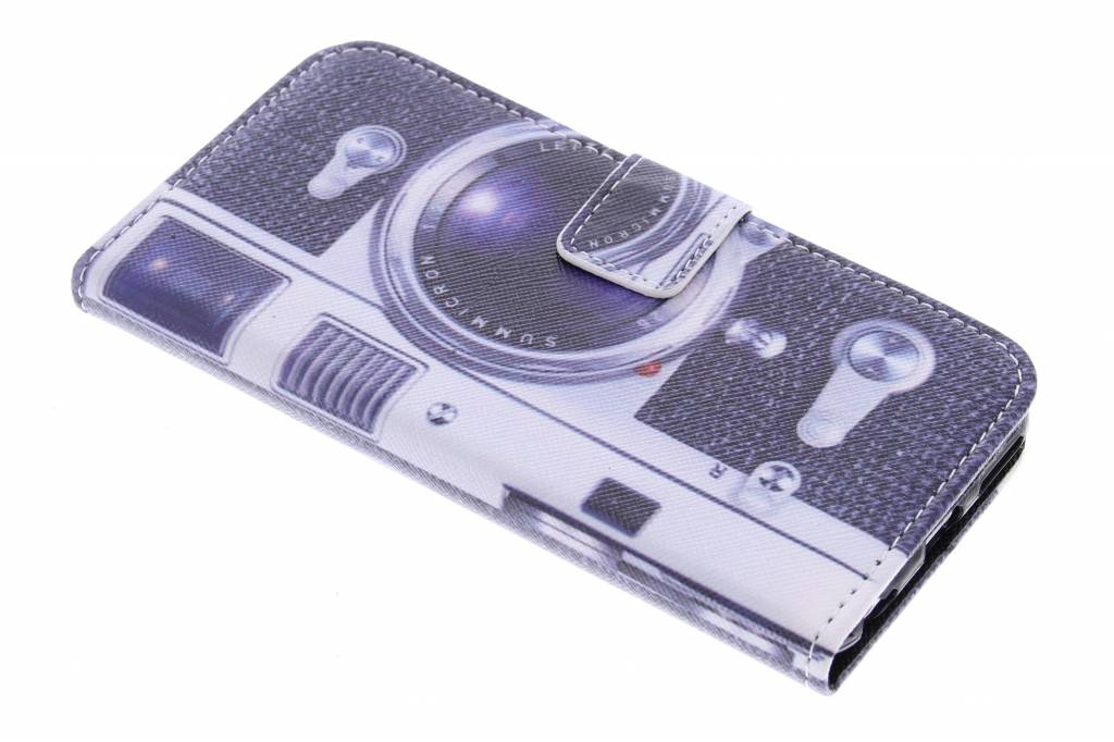 Image of Camera design TPU booktype hoes voor de iPhone 6 / 6s