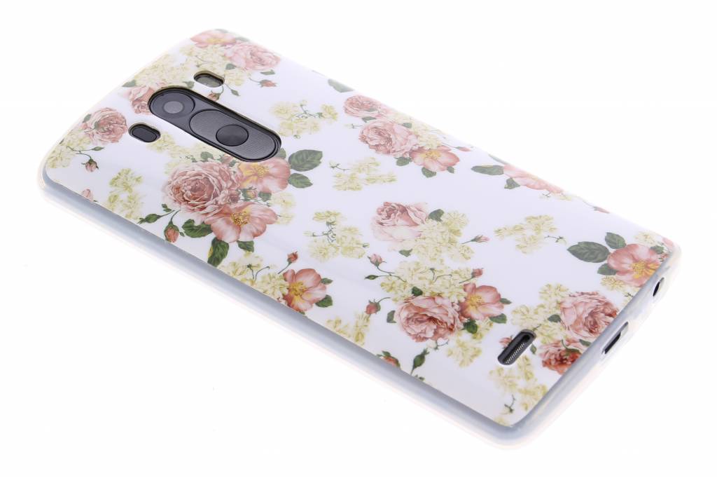 Image of Roosjes design TPU siliconen hoesje voor de LG G3