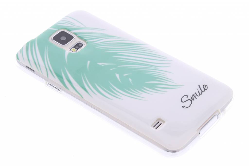 Image of Smile design TPU siliconen hoesje voor de Samsung Galaxy S5 (Plus) / Neo