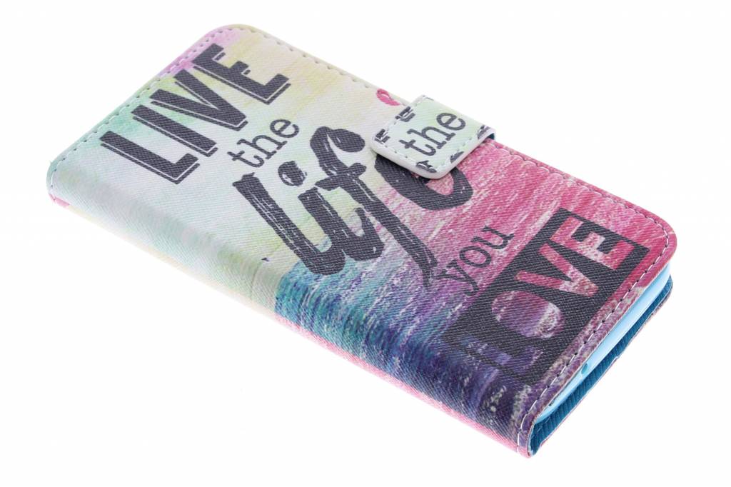 Image of Life the life design TPU booktype hoes voor de Huawei Y625