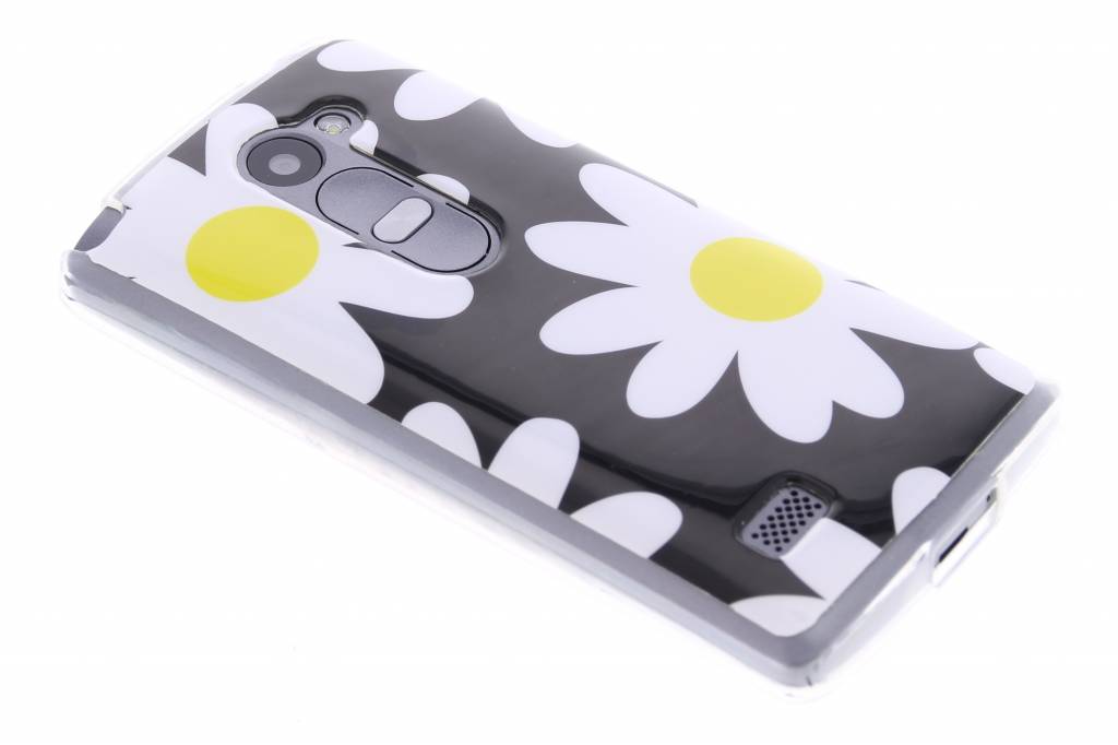 Image of Bloemen design TPU siliconen hoesje voor de LG Leon