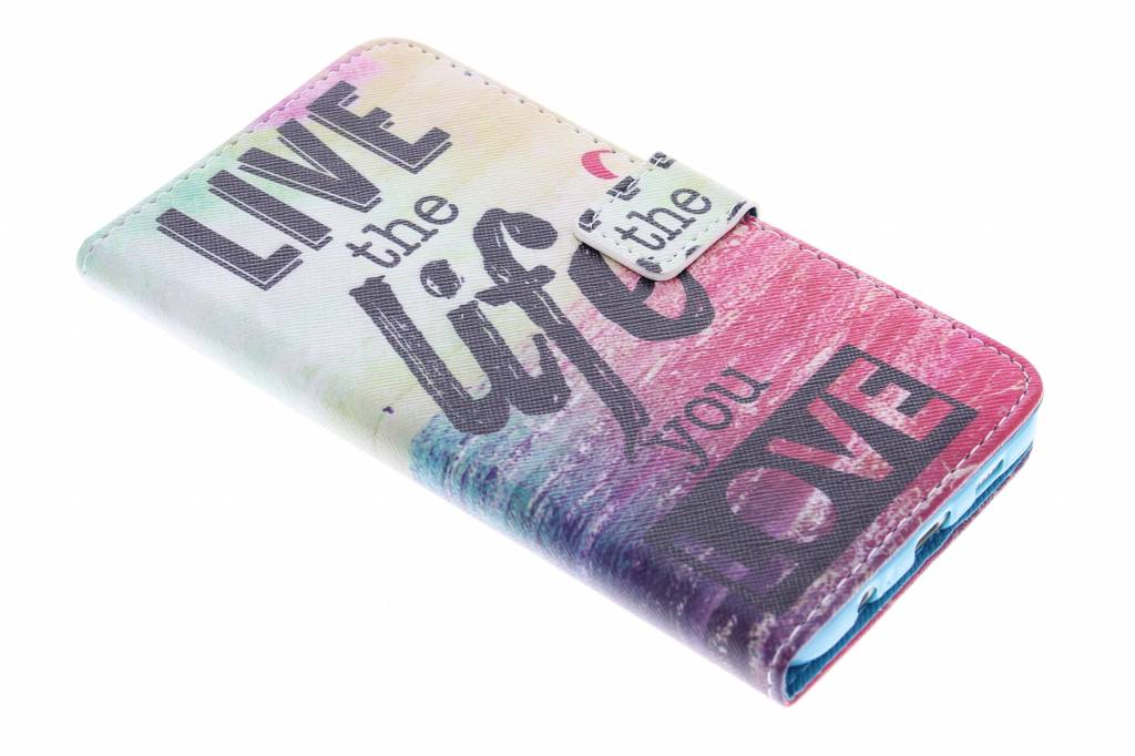 Image of Life the life design TPU booktype hoes voor de Samsung Galaxy S6 Edge Plus