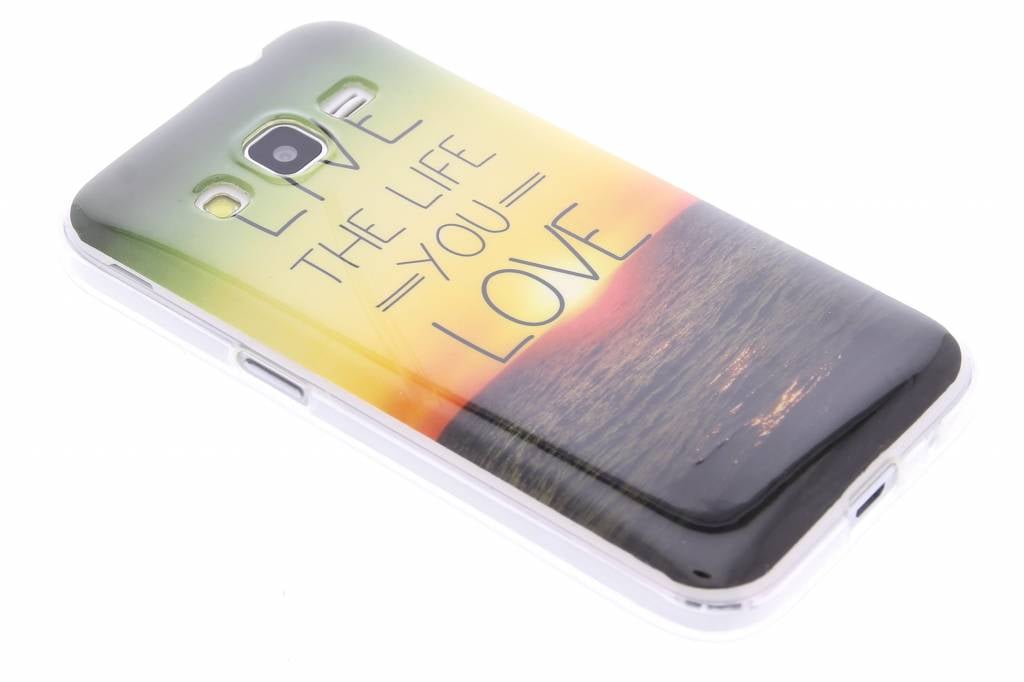 Image of Live the life design TPU siliconen hoesje voor de Samsung Galaxy Core Prime