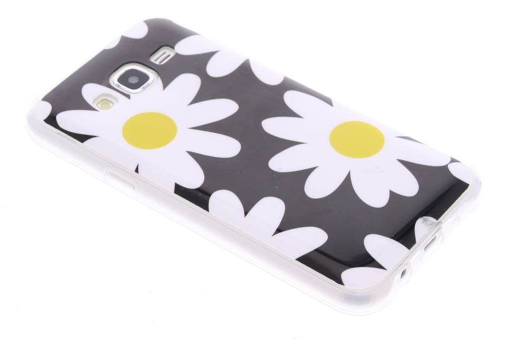 Image of Bloemen design TPU siliconen hoesje voor de Samsung Galaxy J5