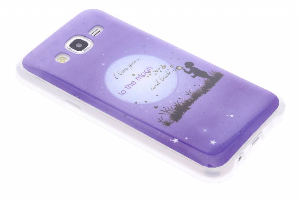 Image of Moon design TPU siliconen hoesje voor de Samsung Galaxy J5