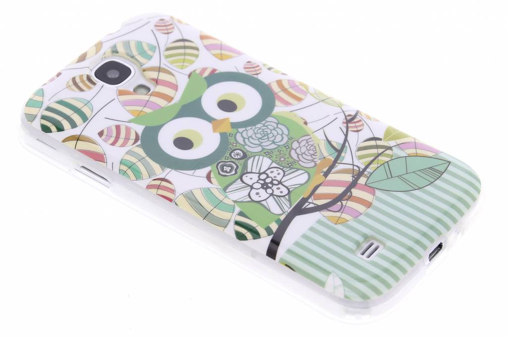 Image of Uil design TPU siliconen hoesje voor de Samsung Galaxy S4