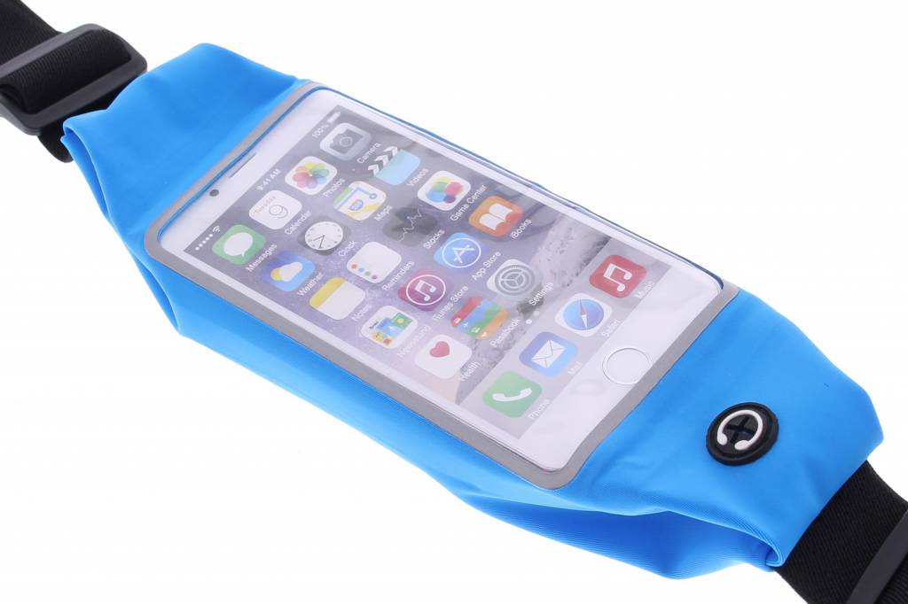 Image of Blauwe sports pouch voor de iPhone 6 / 6s