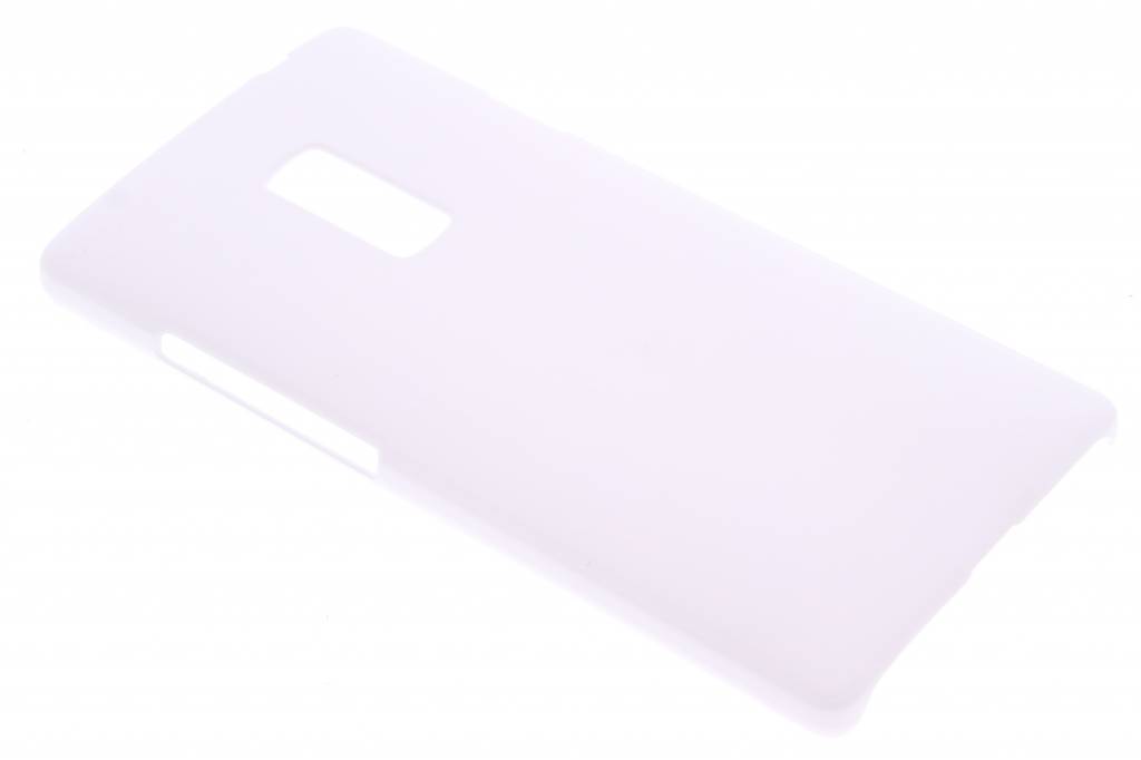 Image of Wit effen hardcase hoesje voor de OnePlus 2