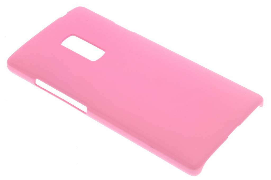 Image of Roze effen hardcase hoesje voor de OnePlus 2