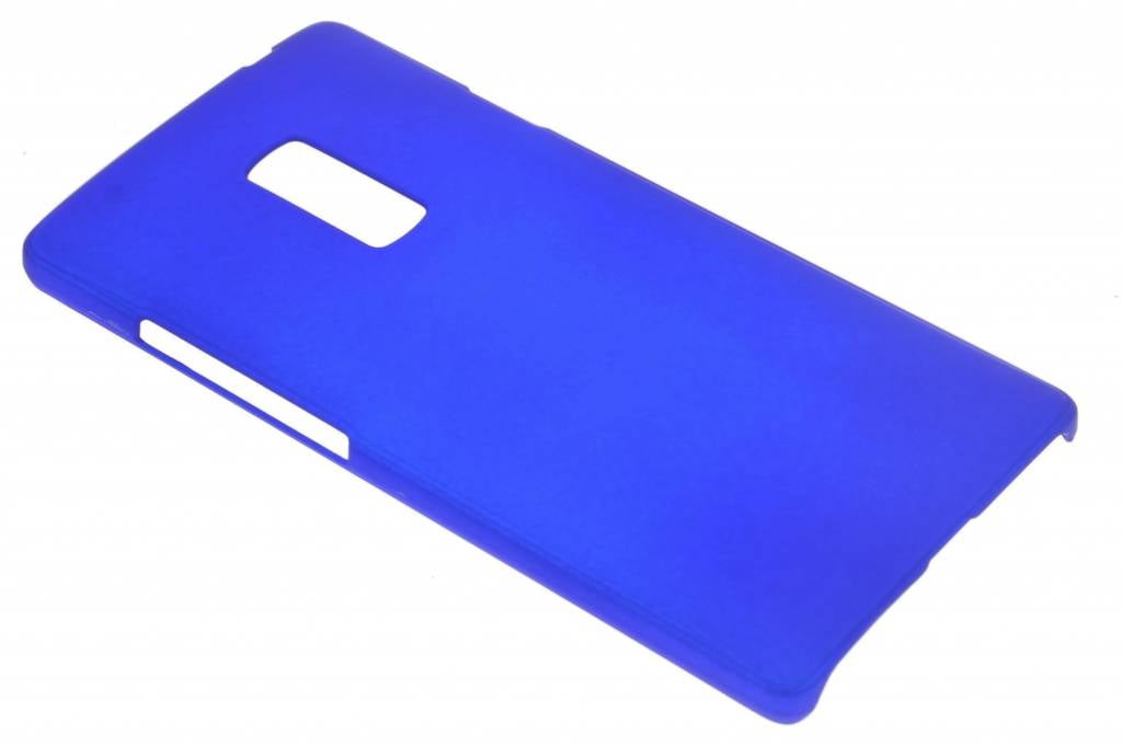 Image of Blauw effen hardcase hoesje voor de OnePlus 2