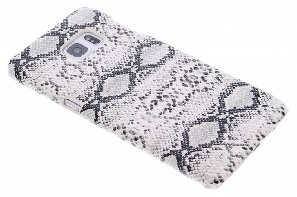 Image of Wit slangen design hardcase hoesje voor de Samsung Galaxy S6 Edge Plus