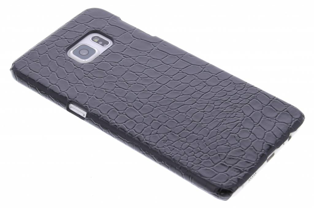 Image of Zwart krokodil design hardcase hoesje voor de Samsung Galaxy S6 Edge Plus