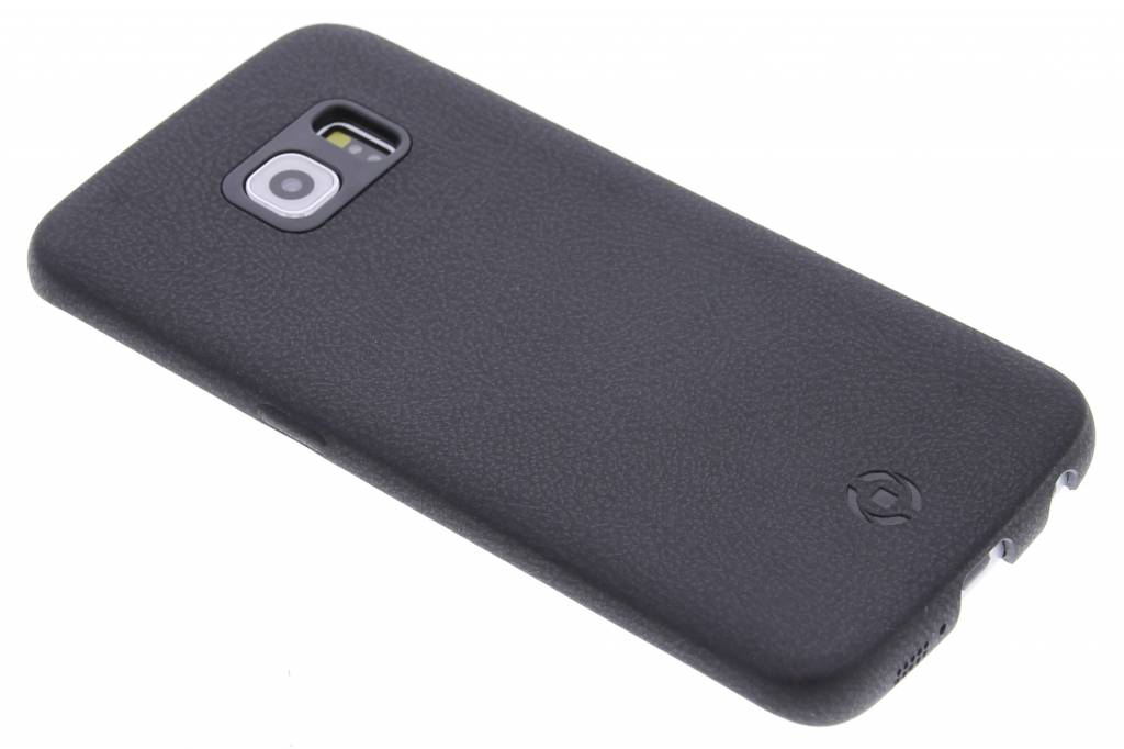 Image of Leggera Eco Leather Cover voor de Samsung Galaxy S6 Edge - Zwart