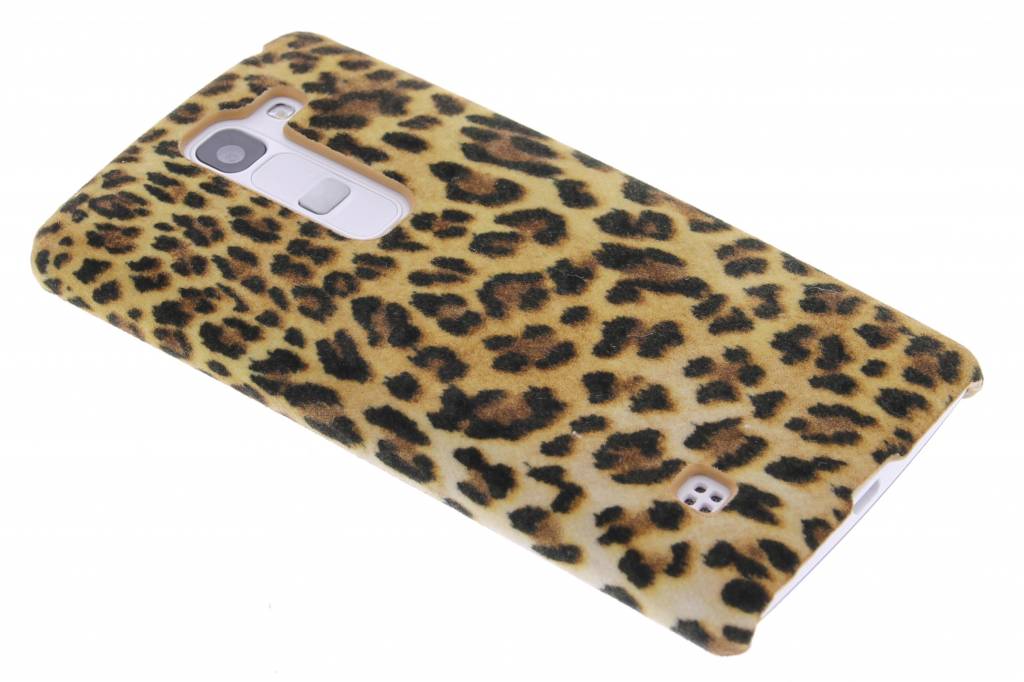 Image of Luipaard flock design hardcase hoesje voor de LG Spirit