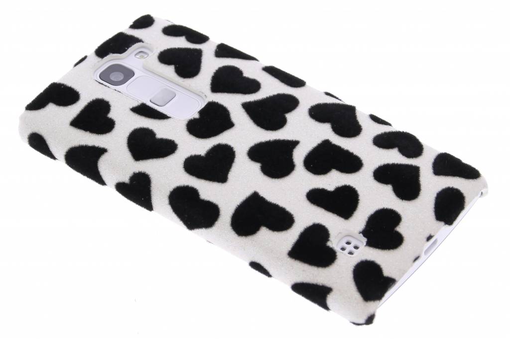 Image of Hartjes flock design hardcase hoesje voor de LG Spirit