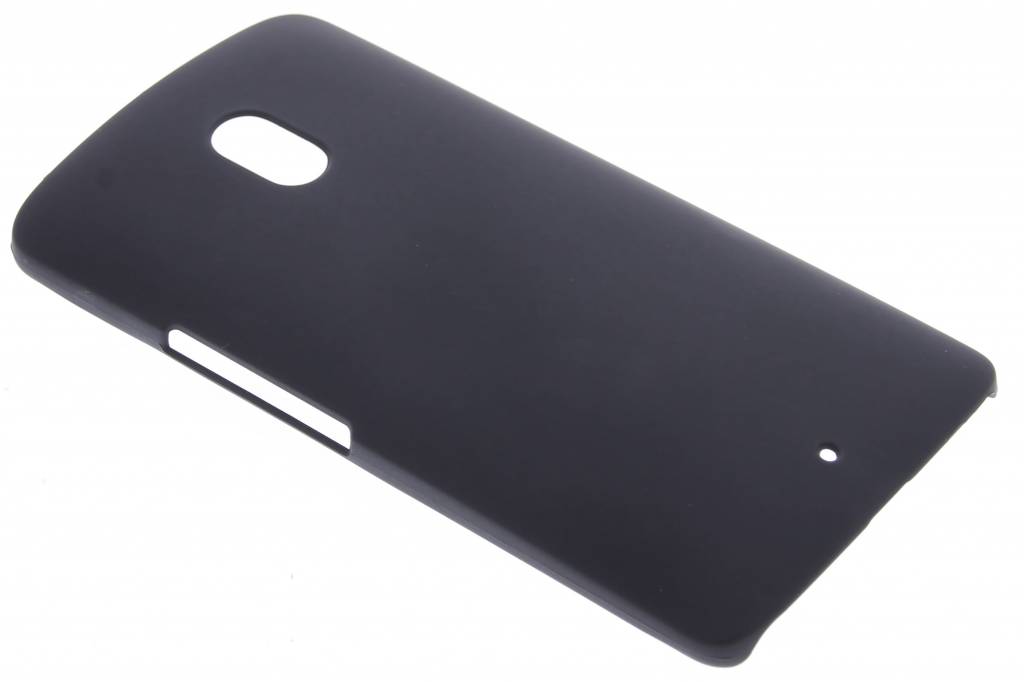 Image of Zwart effen hardcase hoesje voor de Motorola X Play