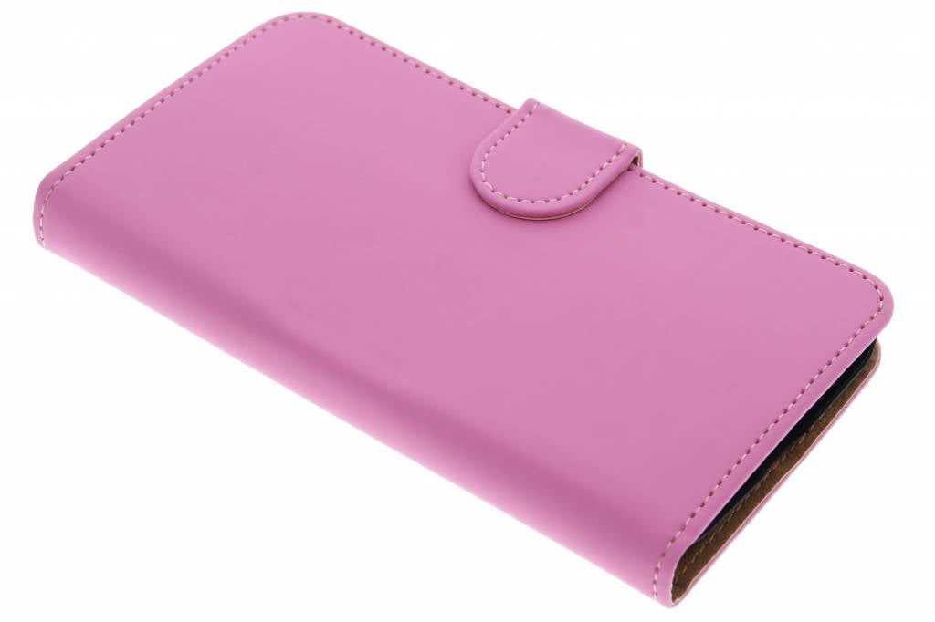 Image of Roze effen booktype hoes voor de Motorola Moto G 3rd Gen