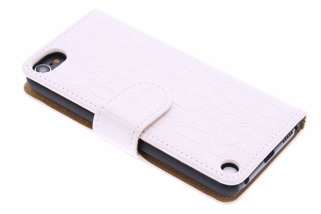 Image of Witte krokodil booktype hoes voor de iPod Touch 5g / 6