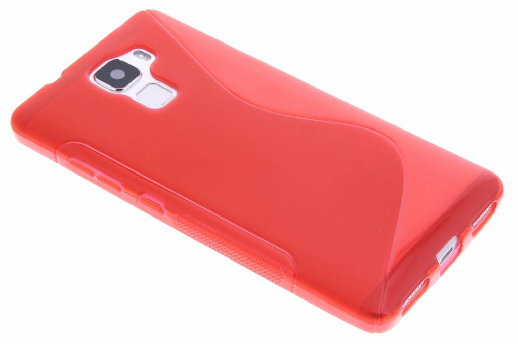 Image of Rood S-line TPU hoesje voor de Honor 7