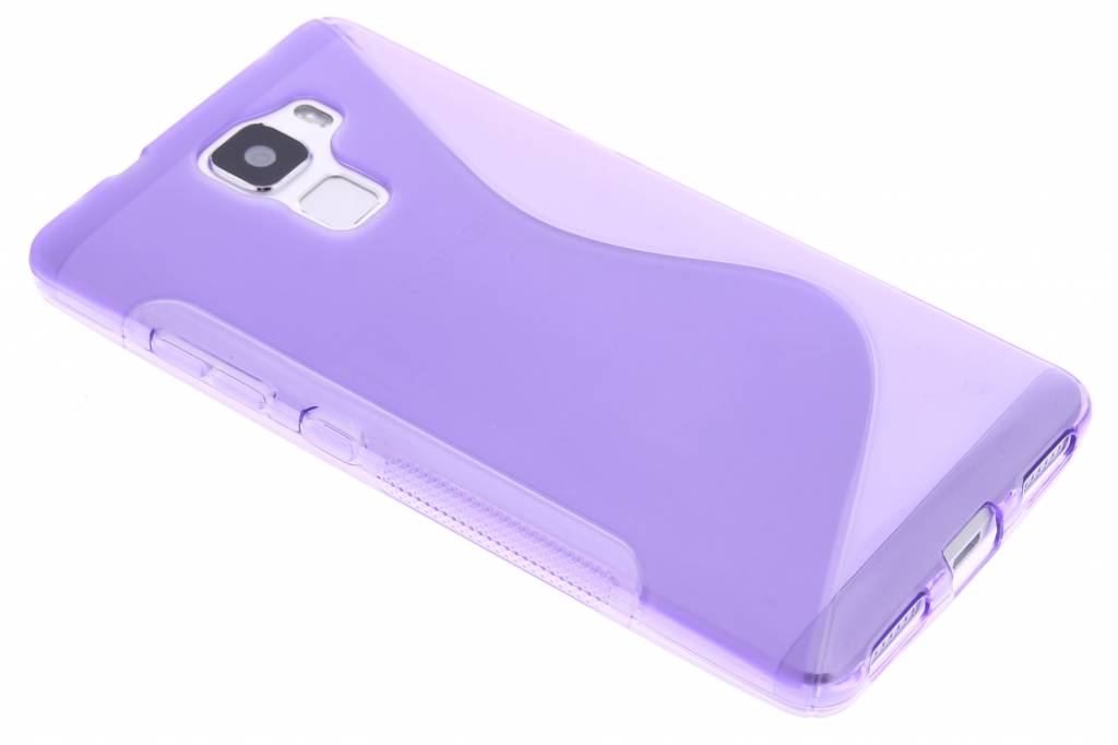 Image of Paars S-line TPU hoesje voor de Honor 7