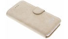Beige luxe suède booktype hoes iPhone 6 / 6s Beige luxe suède booktype hoes iPhone 6 / 6s