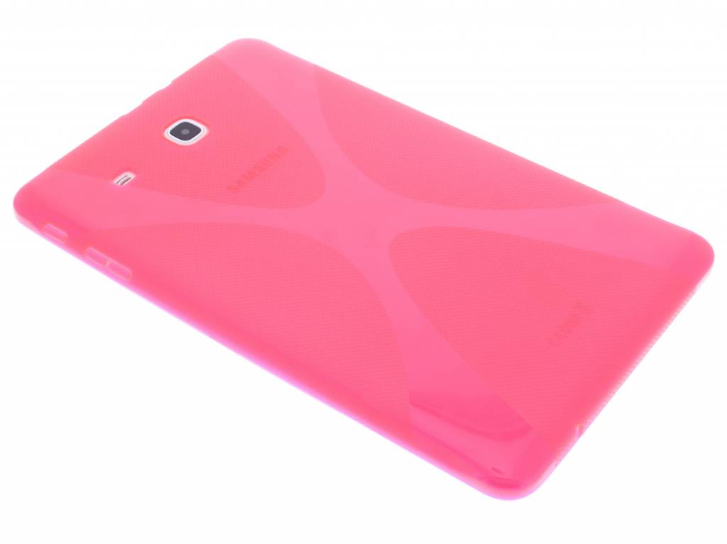 Image of Fuchsia x-line TPU tablethoes voor de Samsung Galaxy Tab E 9.6