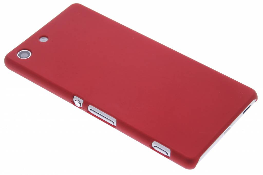 Image of Rood effen hardcase hoesje voor de Sony Xperia M5