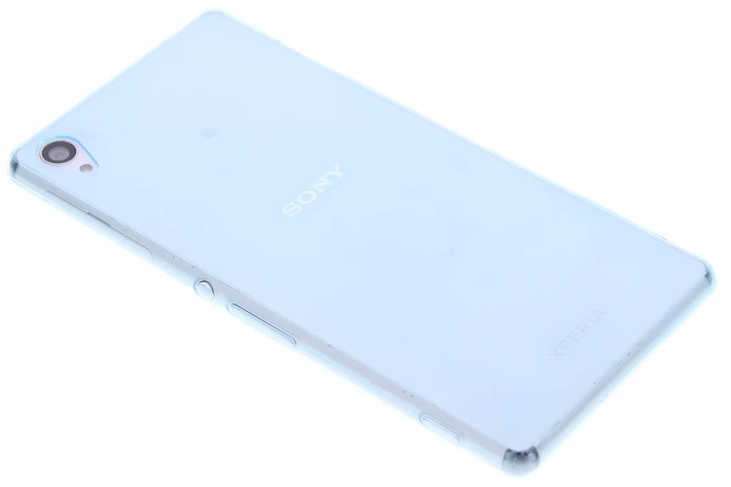 Image of Blauw ultra thin transparant TPU hoesje voor de Sony Xperia Z3