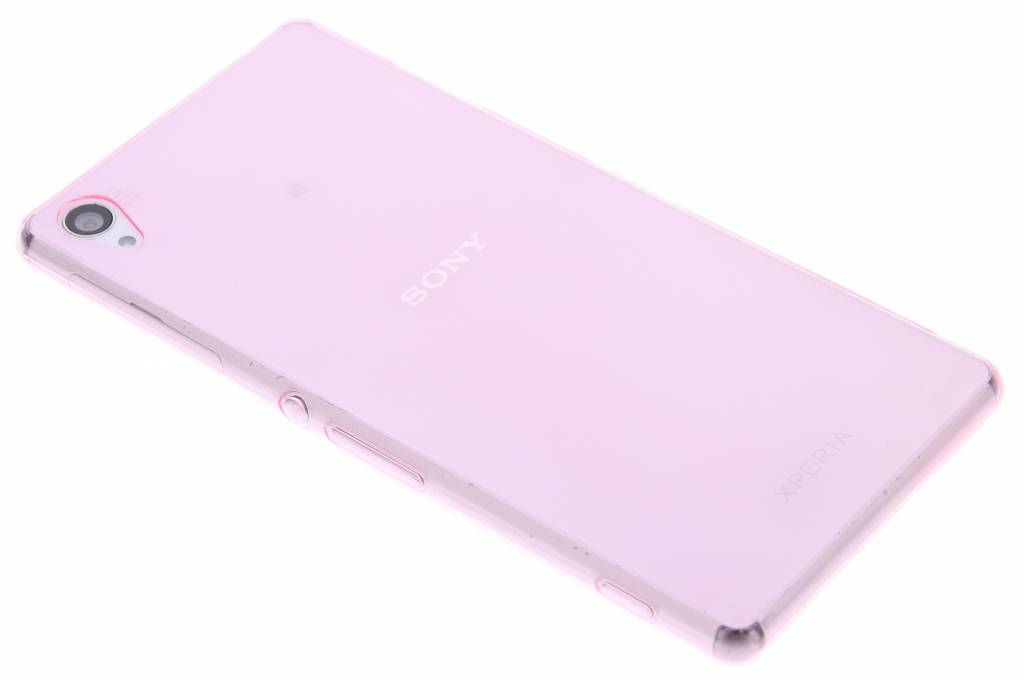 Image of Roze ultra thin transparant TPU hoesje voor de Sony Xperia Z3