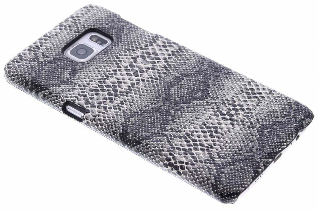 Image of Zwart slangen design hardcase hoesje voor de Samsung Galaxy S6 Edge Plus