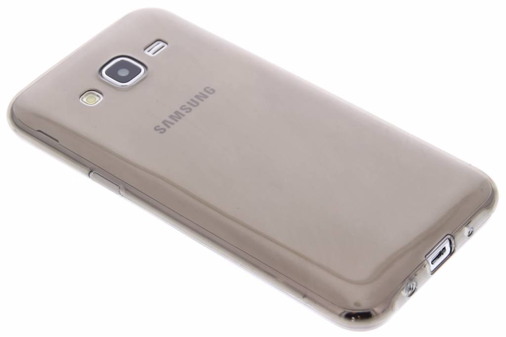 Image of Grijs ultra thin transparant TPU hoesje voor de Samsung Galaxy J5