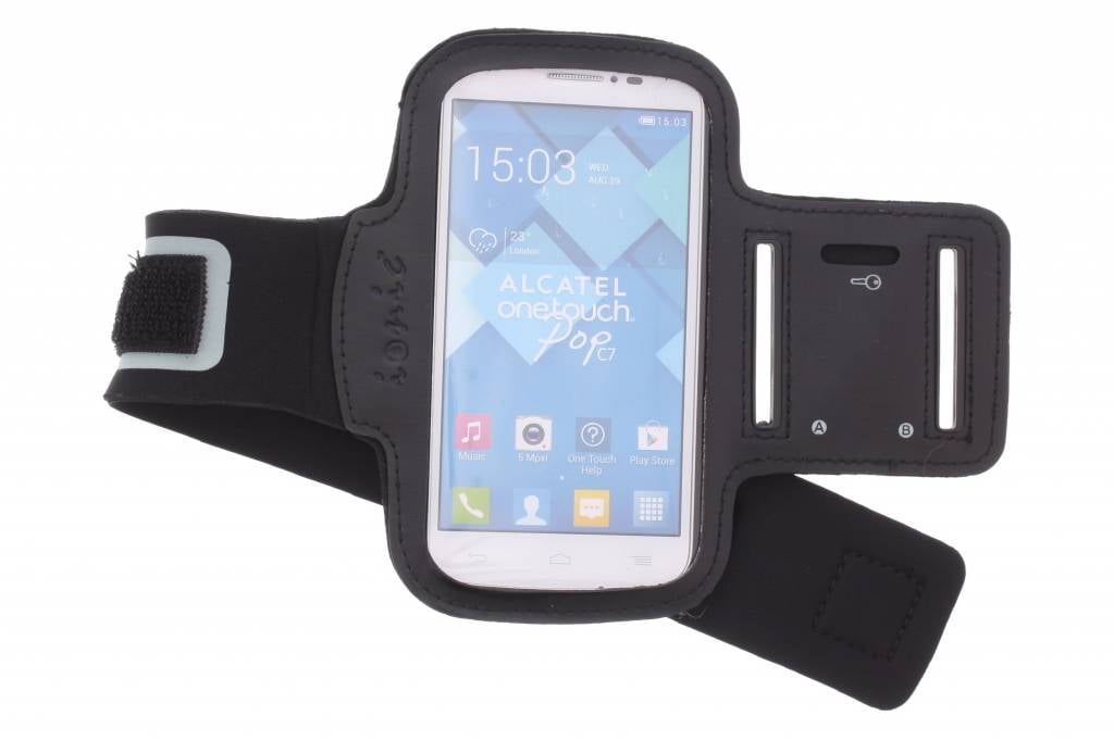 Image of Zwarte sportarmband voor de Alcatel One Touch Pop C7