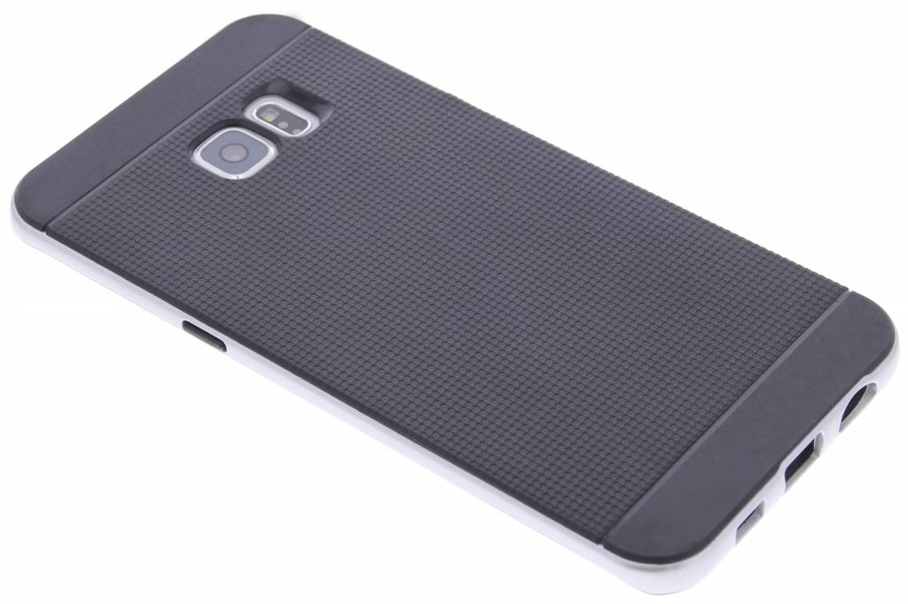 Image of Zilveren TPU Protect case voor de Samsung Galaxy S6 Edge Plus