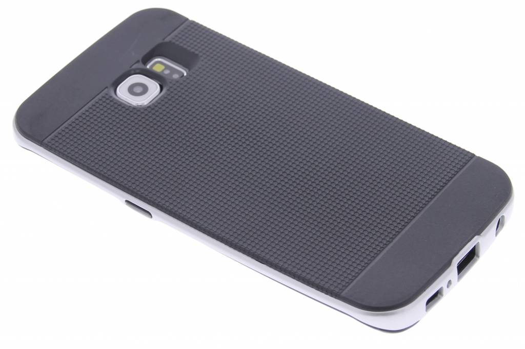 Image of Zilveren TPU Protect case voor de Samsung Galaxy S6 Edge