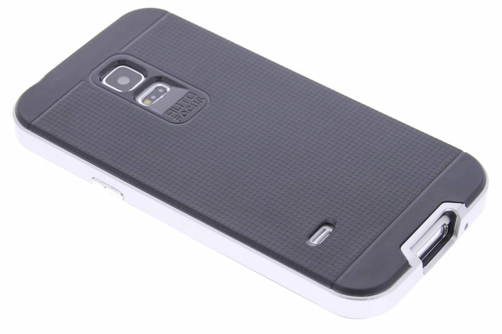 Image of Zilveren TPU Protect case voor de Samsung Galaxy S5 Mini