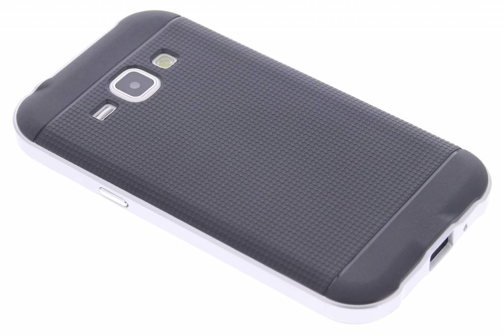 Image of Zilveren TPU Protect case voor de Samsung Galaxy J1