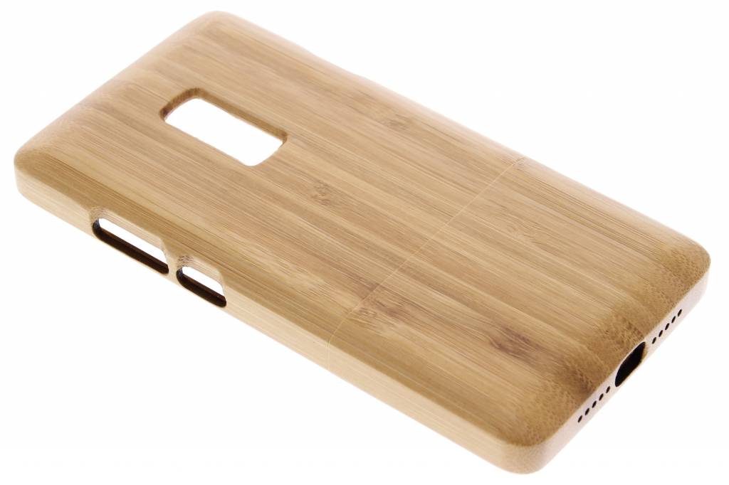 Image of Lichtbruin echt houten hardcase hoesje voor de OnePlus 2